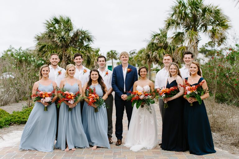 This Bride and Groom Brought Wordly Travels to Their Coastal Wedding